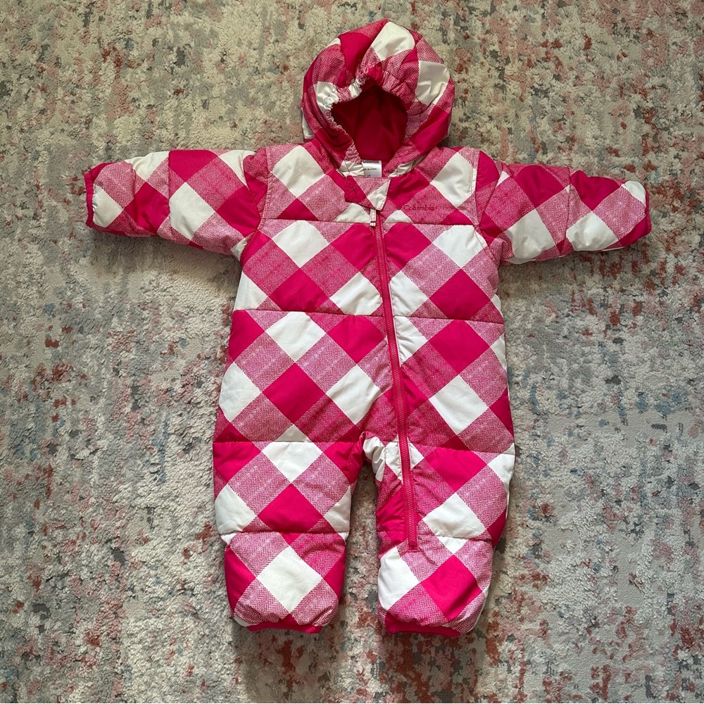 Columbia Checkered Snowsuit/Bunting